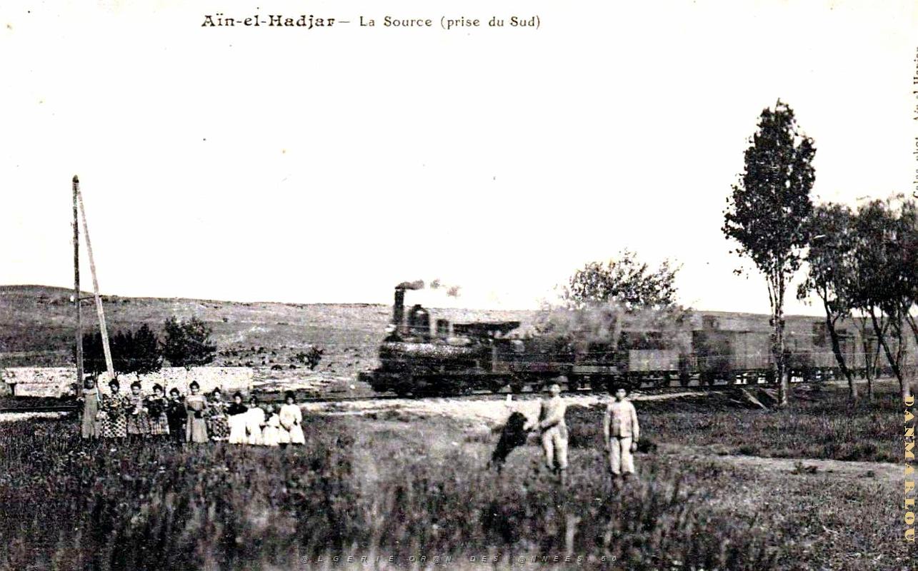 2612- Ain-El-Hadjar - Source et Train.jpg